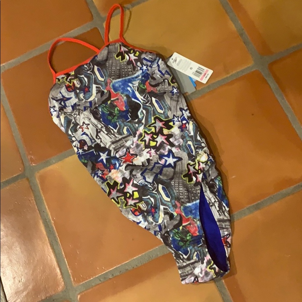 Speedo USA bathing suit.